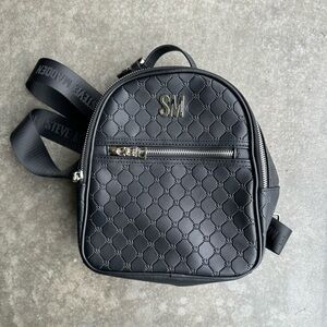 Steve Madden Black Small Backpack